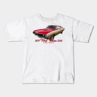 1971 Ford Torino 500 2 Door Hardtop Kids T-Shirt